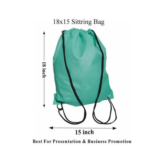 Premium Drawstring Bag 18 × 15 Inch – Reusable & Lightweight